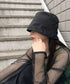 VARZAR(バザール)/Stud drop over fit bucket hat/スタッズ ドロップ オーバーフィット バケットハット | IL5221042 | ブラック