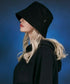 VARZAR(バザール)/Stud drop over fit bucket hat/スタッズ ドロップ オーバーフィット バケットハット | IL5221042 | ブラック