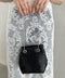 glitter metallic shoulder Bag／グリッターメタリック巾着ショルダーバッグ パーティーバッグ | CL1221909 | ブラック