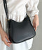 leather big belt shoulder bag／PU太ベルトショルダーバッグ | CL1221910 | ブラック