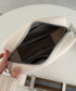 square leather shoulder bag／PUスクエアミニショルダーバッグ | CL1223288 | アイボリー