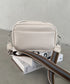 square leather shoulder bag／PUスクエアミニショルダーバッグ | CL1223288 | アイボリー
