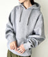 PRO CLUB(プロクラブ)/ヘビーウェイト プルオーバー パーカー 13オンス 裏起毛フーディー /Heavyweight Pullover Hoodie | IM2223001 | グレー