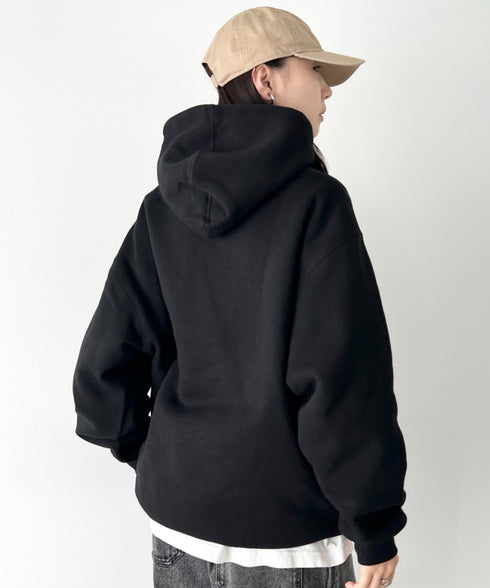 PRO CLUB(プロクラブ)/ヘビーウェイト プルオーバー パーカー 13オンス 裏起毛フーディー /Heavyweight Pullover Hoodie | IM2223001 | ブラック