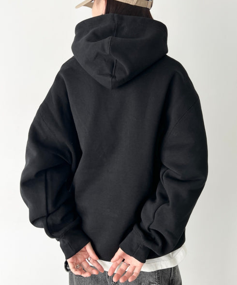 PRO CLUB(プロクラブ)/ヘビーウェイト プルオーバー パーカー 13オンス 裏起毛フーディー /Heavyweight Pullover Hoodie | IM2223001 | ブラック
