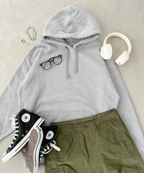PRO CLUB(プロクラブ)/ヘビーウェイト プルオーバー パーカー 13オンス 裏起毛フーディー /Heavyweight Pullover Hoodie | IM2223001 | グレー