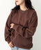 PROCLUB(プロクラブ)/スーパーヘビーウェイト 13オンス クルーネック ビッグ スウェットプルオーバー/Heavyweight Crew Neck Fleece Pullover Sweatshirt | IM2223002 | ブラウン