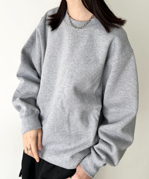 PROCLUB(プロクラブ)/スーパーヘビーウェイト 13オンス クルーネック ビッグ スウェットプルオーバー/Heavyweight Crew Neck Fleece Pullover Sweatshirt | IM2223002 | グレー