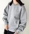 PROCLUB(プロクラブ)/スーパーヘビーウェイト 13オンス クルーネック ビッグ スウェットプルオーバー/Heavyweight Crew Neck Fleece Pullover Sweatshirt | IM2223002 | グレー