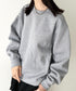PROCLUB(プロクラブ)/スーパーヘビーウェイト 13オンス クルーネック ビッグ スウェットプルオーバー/Heavyweight Crew Neck Fleece Pullover Sweatshirt | IM2223002 | グレー