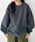 PROCLUB(プロクラブ)/スーパーヘビーウェイト 13オンス クルーネック ビッグ スウェットプルオーバー/Heavyweight Crew Neck Fleece Pullover Sweatshirt | IM2223002 | チャコールグレー