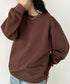 PROCLUB(プロクラブ)/スーパーヘビーウェイト 13オンス クルーネック ビッグ スウェットプルオーバー/Heavyweight Crew Neck Fleece Pullover Sweatshirt | IM2223002 | ブラウン