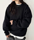PROCLUB(プロクラブ)/スーパーヘビーウェイト 13オンス クルーネック ビッグ スウェットプルオーバー/Heavyweight Crew Neck Fleece Pullover Sweatshirt | IM2223002 | ブラック
