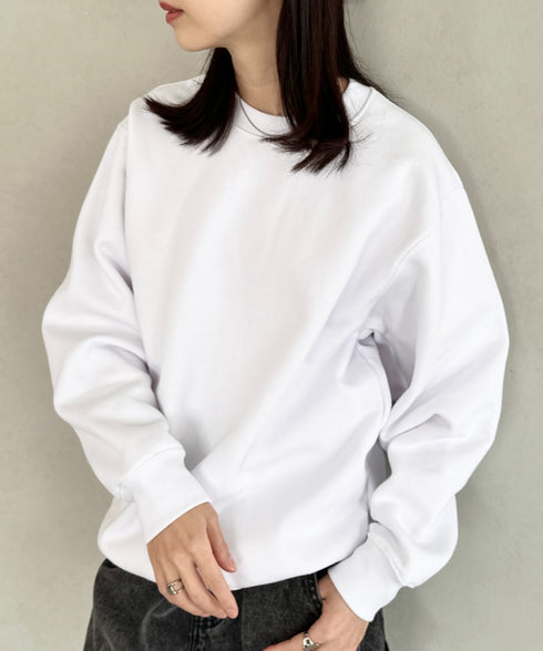 PROCLUB(プロクラブ)/スーパーヘビーウェイト 13オンス クルーネック ビッグ スウェットプルオーバー/Heavyweight Crew Neck Fleece Pullover Sweatshirt | IM2223002 | ホワイト