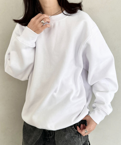PROCLUB(プロクラブ)/スーパーヘビーウェイト 13オンス クルーネック ビッグ スウェットプルオーバー/Heavyweight Crew Neck Fleece Pullover Sweatshirt | IM2223002 | ホワイト