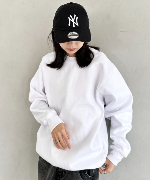 PROCLUB(プロクラブ)/スーパーヘビーウェイト 13オンス クルーネック ビッグ スウェットプルオーバー/Heavyweight Crew Neck Fleece Pullover Sweatshirt | IM2223002 | ホワイト