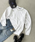 PROCLUB(プロクラブ)/スーパーヘビーウェイト 13オンス クルーネック ビッグ スウェットプルオーバー/Heavyweight Crew Neck Fleece Pullover Sweatshirt | IM2223002 | ホワイト