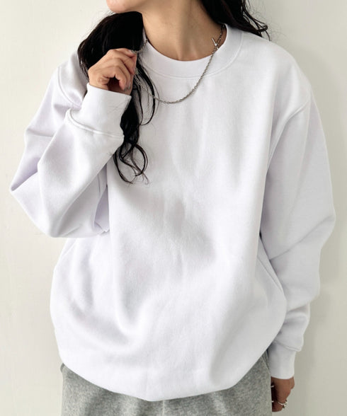 PROCLUB(プロクラブ)/スーパーヘビーウェイト 13オンス クルーネック ビッグ スウェットプルオーバー/Heavyweight Crew Neck Fleece Pullover Sweatshirt | IM2223002 | ホワイト