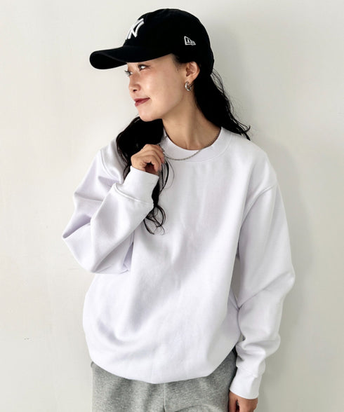 PROCLUB(プロクラブ)/スーパーヘビーウェイト 13オンス クルーネック ビッグ スウェットプルオーバー/Heavyweight Crew Neck Fleece Pullover Sweatshirt | IM2223002 | ホワイト