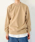 PROCLUB(プロクラブ)/スーパーヘビーウェイト 13オンス クルーネック ビッグ スウェットプルオーバー/Heavyweight Crew Neck Fleece Pullover Sweatshirt | IM2223002 | カーキ
