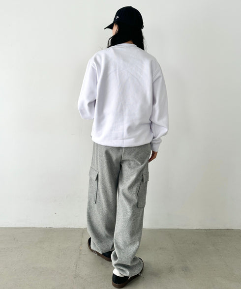 PROCLUB(プロクラブ)/スーパーヘビーウェイト 13オンス クルーネック ビッグ スウェットプルオーバー/Heavyweight Crew Neck Fleece Pullover Sweatshirt | IM2223002 | ホワイト