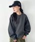 PROCLUB(プロクラブ)/スーパーヘビーウェイト 13オンス クルーネック ビッグ スウェットプルオーバー/Heavyweight Crew Neck Fleece Pullover Sweatshirt | IM2223002 | チャコールグレー