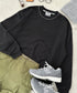 PROCLUB(プロクラブ)/スーパーヘビーウェイト 13オンス クルーネック ビッグ スウェットプルオーバー/Heavyweight Crew Neck Fleece Pullover Sweatshirt | IM2223002 | ブラック