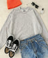 PROCLUB(プロクラブ)/スーパーヘビーウェイト 13オンス クルーネック ビッグ スウェットプルオーバー/Heavyweight Crew Neck Fleece Pullover Sweatshirt | IM2223002 | グレー