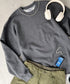 PROCLUB(プロクラブ)/スーパーヘビーウェイト 13オンス クルーネック ビッグ スウェットプルオーバー/Heavyweight Crew Neck Fleece Pullover Sweatshirt | IM2223002 | チャコールグレー