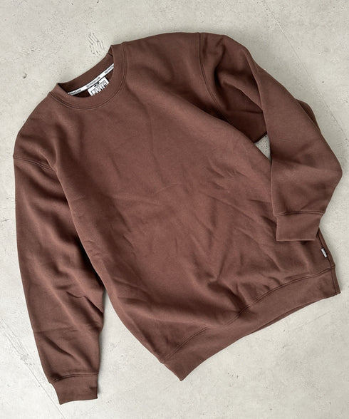 PROCLUB(プロクラブ)/スーパーヘビーウェイト 13オンス クルーネック ビッグ スウェットプルオーバー/Heavyweight Crew Neck Fleece Pullover Sweatshirt | IM2223002 | ブラウン