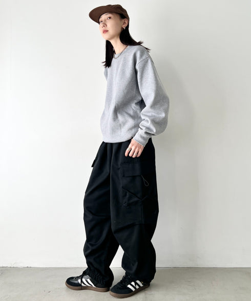 PROCLUB(プロクラブ)/スーパーヘビーウェイト 13オンス クルーネック ビッグ スウェットプルオーバー/Heavyweight Crew Neck Fleece Pullover Sweatshirt | IM2223002 | グレー