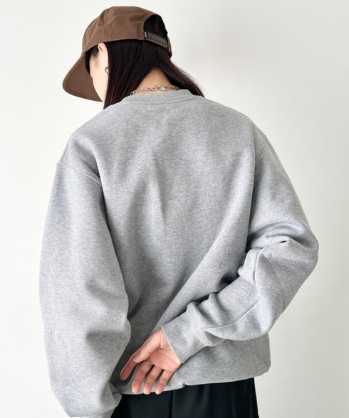 PROCLUB(プロクラブ)/スーパーヘビーウェイト 13オンス クルーネック ビッグ スウェットプルオーバー/Heavyweight Crew Neck Fleece Pullover Sweatshirt | IM2223002 | グレー