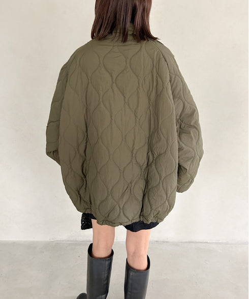 モンスターキルティングコート 裏ボアアウター | MD2224001 | カーキ
