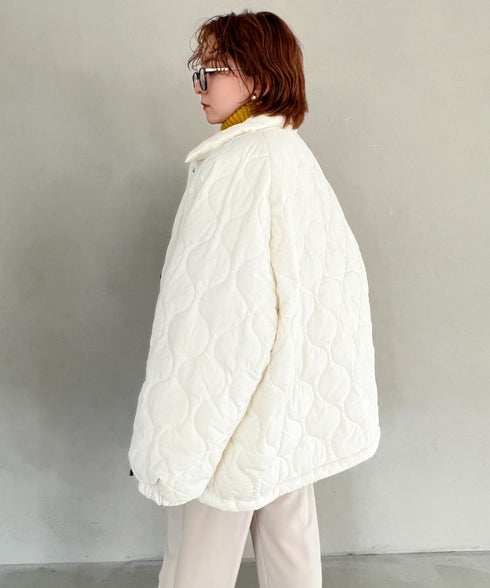 モンスターキルティングコート 裏ボアアウター | MD2224001 | アイボリー