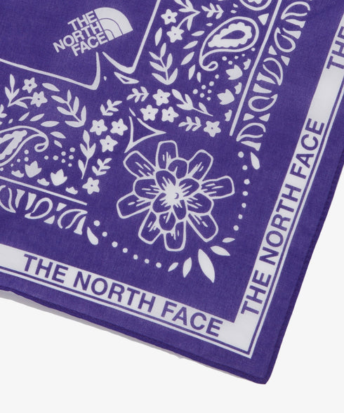THE NORTH FACE(ザ・ノースフェイス)/コットン プリント バンダナ スカーフ/BANDANA_PAISLEY_80'S/PINE CONE | IM6243034 | パープル
