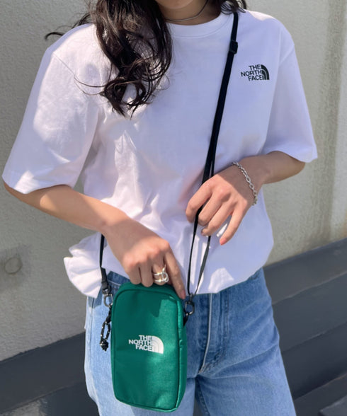 国内未発売 THE NORTH FACE(ザ・ノースフェイス)/ミニバッグ ミニショルダー スマホショルダー 財布 ポーチ サコッシュ/SIMPLE MINI BAG | IL1224032 | グリーン