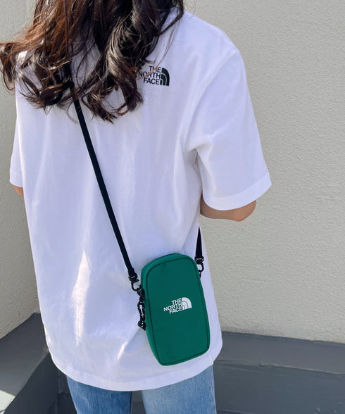 国内未発売 THE NORTH FACE(ザ・ノースフェイス)/ミニバッグ ミニショルダー スマホショルダー 財布 ポーチ サコッシュ/SIMPLE MINI BAG | IL1224032 | グリーン