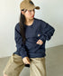 Carhartt(カーハート)/ルーズフィット ロンT ポケT USA規格 ヘビーウェイト ビッグサイズ オーバーサイズ 6.5Oz ユニセックス ポケット付き コットン 長袖 ロンT/K126 | IL2224044 | ネイビー