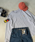 Carhartt(カーハート)/ルーズフィット ロンT ポケT USA規格 ヘビーウェイト ビッグサイズ オーバーサイズ 6.5Oz ユニセックス ポケット付き コットン 長袖 ロンT/K126 | IL2224044 | グレー