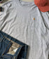 Carhartt(カーハート)/ルーズフィット ロンT ポケT USA規格 ヘビーウェイト ビッグサイズ オーバーサイズ 6.5Oz ユニセックス ポケット付き コットン 長袖 ロンT/K126 | IL2224044 | グレー