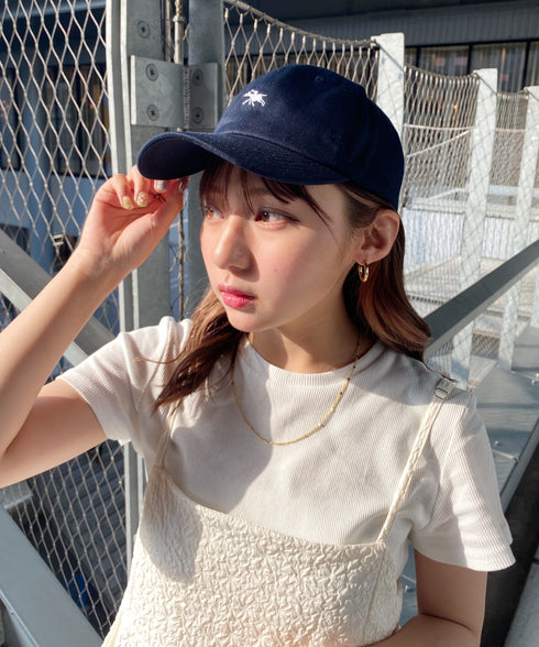 【POLO CHAMPS/ポロチャンプス】別注 ワンポイント 刺繍 　ユニセックス　ローキャップ | MD5231001 | ネイビー