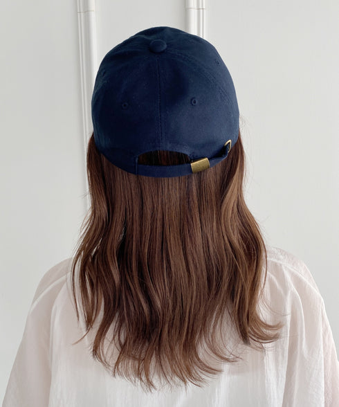【POLO CHAMPS/ポロチャンプス】別注 ワンポイント 刺繍 　ユニセックス　ローキャップ | MD5231001 | ネイビー