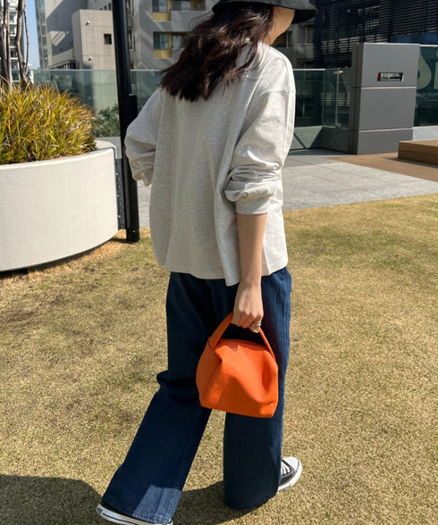 POLOCHAMPS/ポロチャンプス 別注 ワンポイント刺繍 ボリューム袖ロンT | CL2231390 | ホワイト