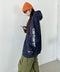 Carhartt(カーハート)/ ルーズフィット 袖ロゴ パーカー スウェット フーディー ミッドウエイト オーバーサイズ / K288 / Loose Fit Midweight Logo Sleeve Graphic Sweatshirt | IL2224045 | ネイビー
