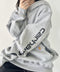 Carhartt(カーハート)/ ルーズフィット 袖ロゴ パーカー スウェット フーディー ミッドウエイト オーバーサイズ / K288 / Loose Fit Midweight Logo Sleeve Graphic Sweatshirt | IL2224045 | グレー