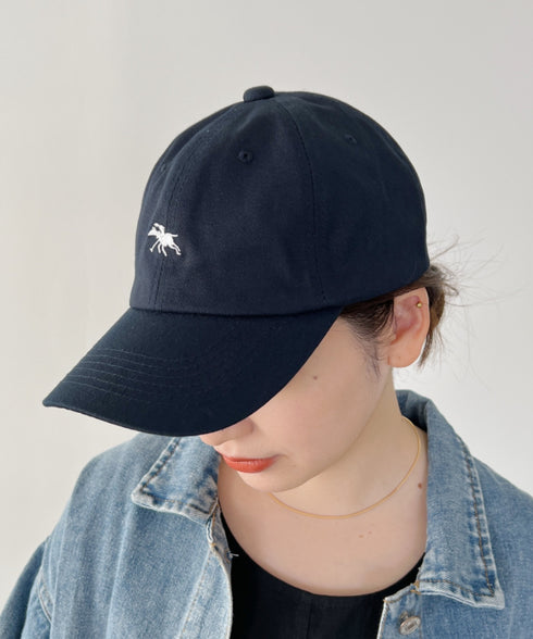 【POLO CHAMPS/ポロチャンプス】別注 ワンポイント 刺繍  ユニセックス ローキャップ | CL5231380 | ネイビー