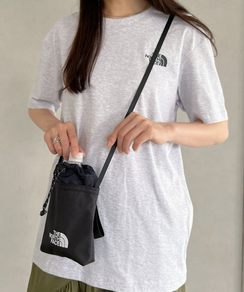 国内未発売 THE NORTH FACE(ザ・ノースフェイス)/ストリングギャザーミニショルダー スマホショルダー ポーチ/SIMPLE STRING BAG MINI | IL1231017 | ブラック
