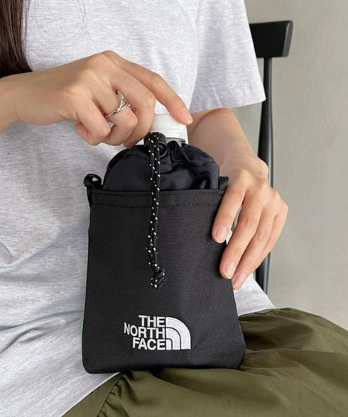 国内未発売 THE NORTH FACE(ザ・ノースフェイス)/ストリングギャザーミニショルダー スマホショルダー ポーチ/SIMPLE STRING BAG MINI | IL1231017 | ブラック