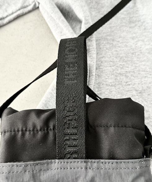 国内未発売 THE NORTH FACE(ザ・ノースフェイス)/ストリングギャザーミニショルダー スマホショルダー ポーチ/SIMPLE STRING BAG MINI | IL1231017 | チャコール