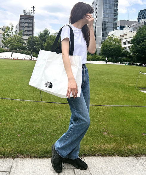 THE NORTH FACE(ザ・ノースフェイス) / SHOPPER BAG-L/ショッパーバッグ L | IL1231035 | ホワイト系その他